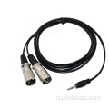 Adattatore da 3,5 mm Conect XLR Mini XLR